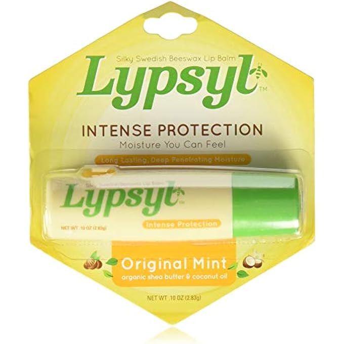 lypsyl INTENSE PROTECTION ORIGINAL MINT, LIP BALM 0.10 OZ - Image 1
